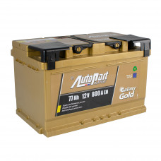 Автомобильный аккумулятор Autopart 6-СТ 77Ah R+ 800A Galaxy Gold
