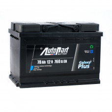 Автомобильный аккумулятор Autopart 6-СТ 78Ah R+ 760A Galaxy Plus