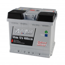 Автомобильный аккумулятор Autopart 6-СТ 55Ah L+ 480A Galaxy Silver