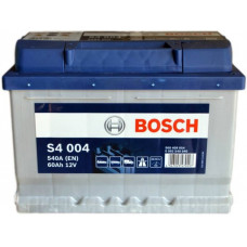 Автомобильный аккумулятор Bosch S4 004 6-СТ 60Ah R+ 540A 0092S40040