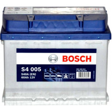 Автомобильный аккумулятор Bosch S4 005 6-СТ 60Ah R+ 540A 0092S40050