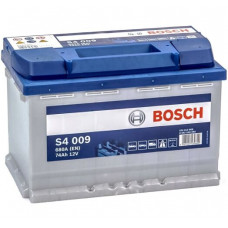 Автомобильный аккумулятор Bosch S4 009 6-СТ 74Ah L+ 680A 0092S40090
