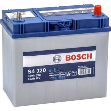 Автомобильный аккумулятор Bosch S4 020 6-СТ 45Ah R+ 330A 0092S40200