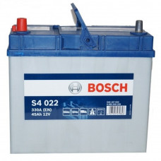 Автомобильный аккумулятор Bosch S4 022 6-СТ 45Ah L+ 330A 0092S40220