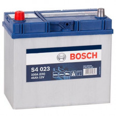 Автомобильный аккумулятор Bosch S4 023 6-СТ 45Ah L+ 330A 0092S40230