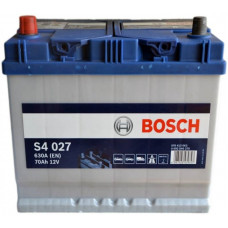 Автомобильный аккумулятор Bosch S4 027 6-СТ 70Ah L+ 630A 0092S40270