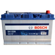 Автомобильный аккумулятор Bosch S4 028 6-СТ 95Ah R+ 830A 0092S40280
