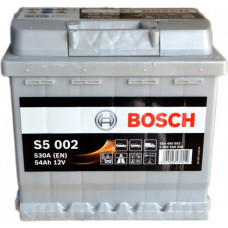 Автомобильный аккумулятор Bosch S5 002 6-СТ 54Ah R+ 530A 0092S50020