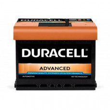 Автомобильный аккумулятор Duracell Advanced 6-СТ 63Ah R+ 620A 