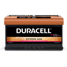 Автомобильный аккумулятор Duracell Extreme AGM 6-СТ 80Ah R+ 800A 