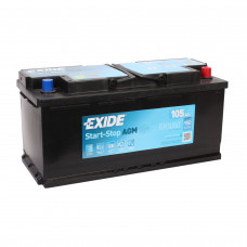 Автомобильный аккумулятор Exide EK1050 AGM 6-СТ 105Ah R+ 950A 