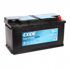 Автомобильный аккумулятор Exide EK950 AGM 6-СТ 95Ah R+ 850A 