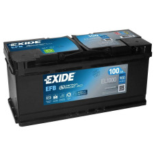 Автомобильный аккумулятор Exide EL1000 EFB 6-СТ 100Ah R+ 900A 