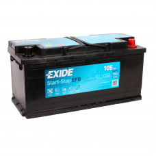 Автомобильный аккумулятор Exide EL1050 EFB 6-СТ 105Ah R+ 950A 