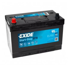 Автомобильный аккумулятор Exide EL955 EFB 6-СТ 95Ah L+ 800A 