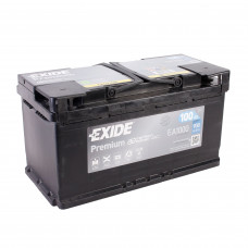 Автомобильный аккумулятор Exide EA1000 6-СТ 100Ah R+ 900A Premium