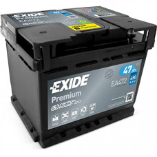 Автомобильный аккумулятор Exide EA472 6-СТ 47Ah R+ 450A Premium