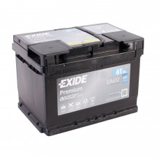 Автомобильный аккумулятор Exide EA612 6-СТ 61Ah R+ 600A Premium