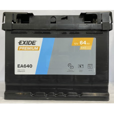 Автомобильный аккумулятор Exide EA640 6-СТ 64Ah R+ 640A Premium