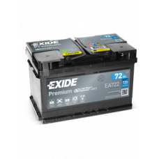 Автомобильный аккумулятор Exide EA722 6-СТ 72Ah R+ 720A Premium