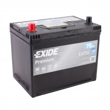 Автомобильный аккумулятор Exide EA755 6-СТ 75Ah L+ 630A Premium