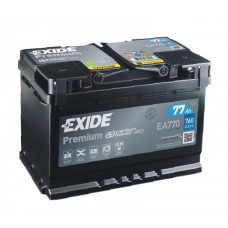 Автомобильный аккумулятор Exide EA770 6-СТ 77Ah R+ 760A Premium