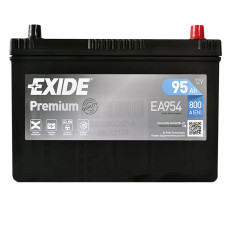 Автомобильный аккумулятор Exide EA954 6-СТ 95Ah R+ 800A Premium