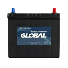 Автомобильный аккумулятор GLOBAL 6-СТ 45Ah R+ 430A SMF 55B24L Asia (B24)