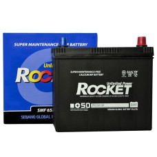 Автомобильный аккумулятор ROCKET 6-СТ 50Ah R+ 480A SMF 65B24LS Asia 