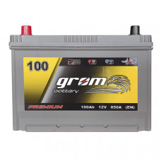 Автомобильный аккумулятор Grom (Корея) 6-СТ 100Ah L+ 850A 