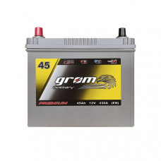 Автомобильный аккумулятор Grom (Корея) 6-СТ 45Ah L+ 430A 