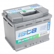 Автомобильный аккумулятор Ista 6-СТ 60Ah R+ 580A Standard