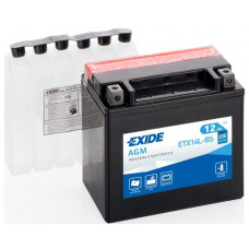 Мото аккумулятор Exide 12Ah ETX14L-BS AGM