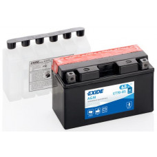 Мото аккумулятор Exide 6,5Ah ET7B-BS AGM