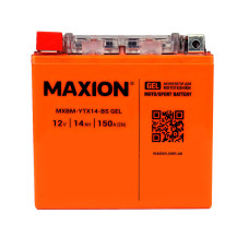 Мото аккумулятор Maxion 14Ah YTX14-BS GEL