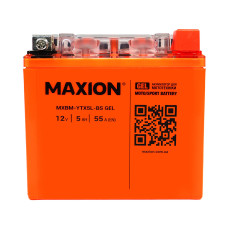Мото аккумулятор Maxion 5Ah 125A YTX5L-BS GEL