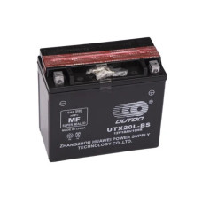 Мото аккумулятор OUTDO 18Ah UTX20L-BS AGM