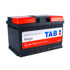 Автомобильный аккумулятор Tab 6-СТ 75Ah R+ 720A Magic
