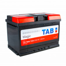 Автомобильный аккумулятор Tab 6-СТ 78Ah R+ 750A Magic