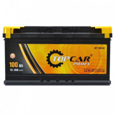 Автомобильный аккумулятор Top Car Profi 6-СТ 100Ah R+ 850A 