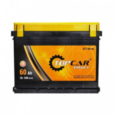 Автомобильный аккумулятор Top Car Profi 6-СТ 60Ah L+ 540A 