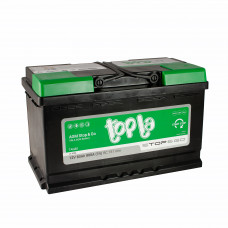 Автомобильный аккумулятор Topla 6-СТ 80Ah R+ 800A AGM