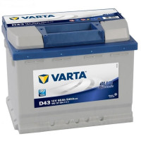 Автомобильный аккумулятор Varta D43 6-СТ 60Ah L+ 540A Blue Dynamic