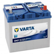 Автомобильный аккумулятор Varta D47 6-СТ 60Ah R+ 540A Blue Dynamic