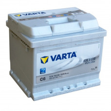Автомобильный аккумулятор Varta C6 6-СТ 52Ah R+ 520A Silver Dynamic