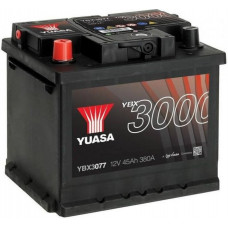 Автомобильный аккумулятор Yuasa 6-СТ 45Ah L+ 380A YBX3077