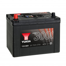 Автомобильный аккумулятор Yuasa 6-СТ 72Ah L+ 570A YBX3031