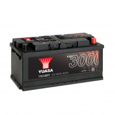 Автомобильный аккумулятор Yuasa 6-СТ 90Ah R+ 800A YBX3017