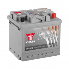 Автомобильный аккумулятор Yuasa 6-СТ 54Ah R+ 500A YBX5012