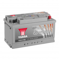 Автомобильный аккумулятор Yuasa 6-СТ 85Ah R+ 800A YBX5110